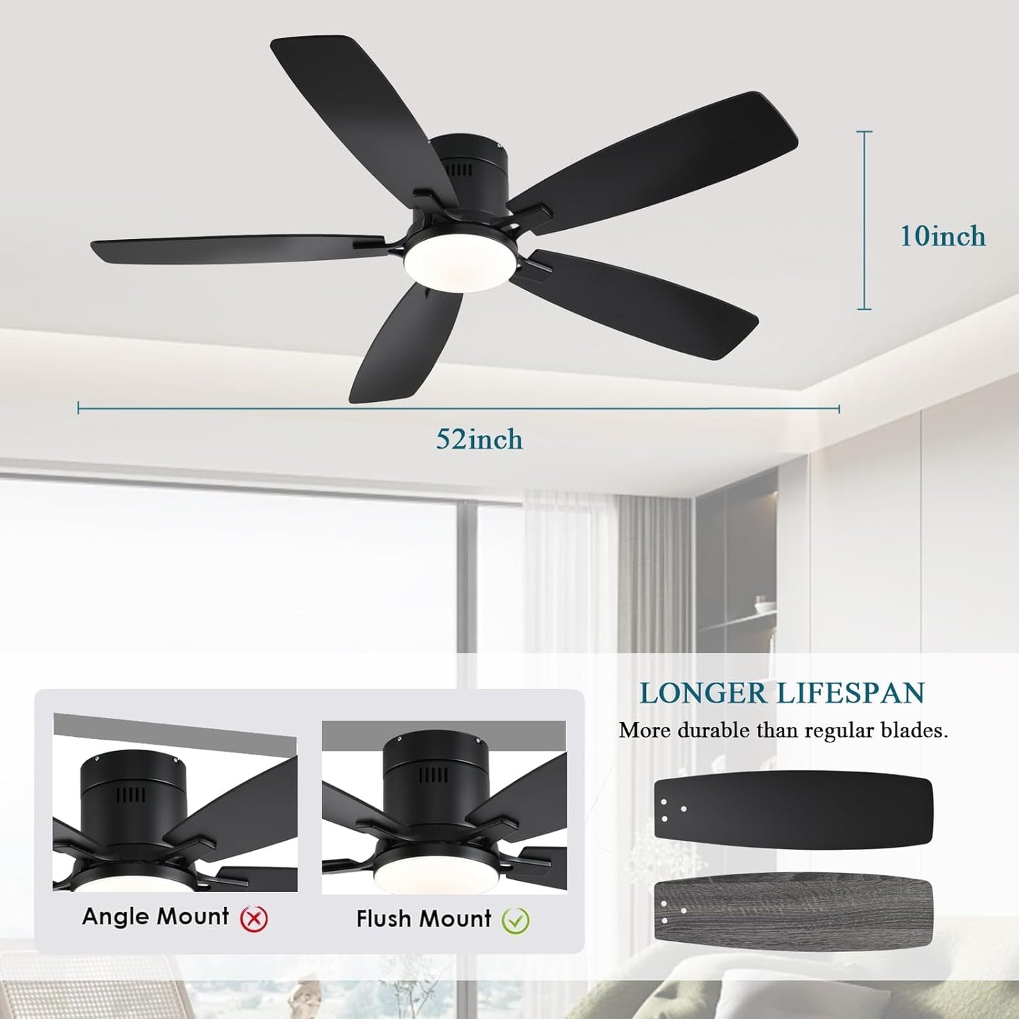 Ceiling Fan 38-52