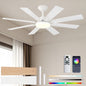 Ceiling Fan With Light & Remote Indoor/Outdoor Use 52 Inch Black White Brown Nickel LSP-100-Black LSP-100-White LSP-100-Brown LSP-100-Nickel