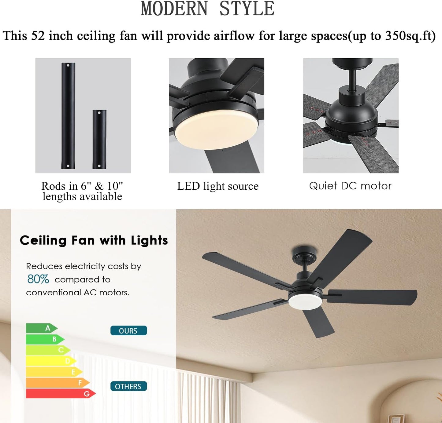 Ceiling Fan JL-53